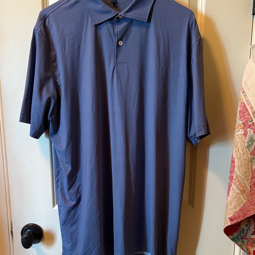 Peter Millar Navy Polo Shirt Doublegate Country Club